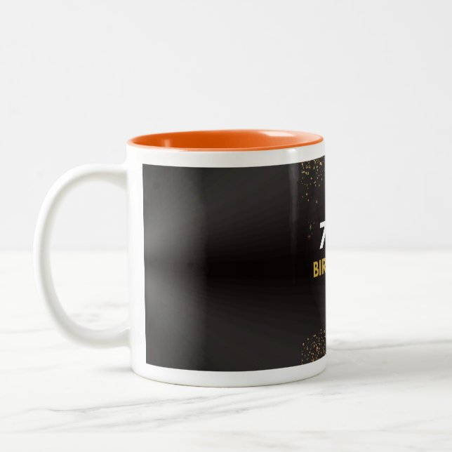 Zwei-Tonen-Tasse Zweifarbige Tasse (Links)