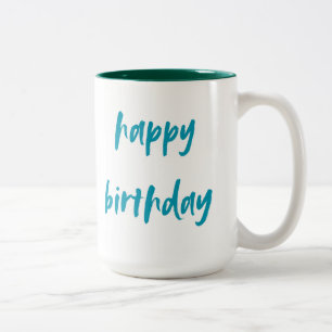 Zwei-Tonen-Tasse Zweifarbige Tasse