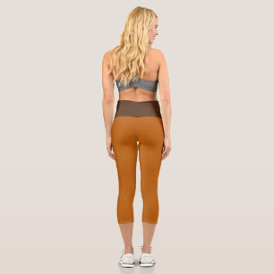 ZWEI TONNEN / Hochwangenkapsel Capri Leggings