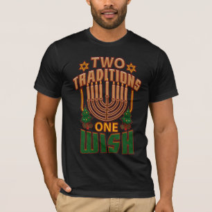 Zwei Traditionen man will Hanukkah Graphic T-Shirt