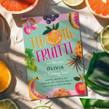 ZWEI-tti Fruitti Whimsical 2. Geburtstag