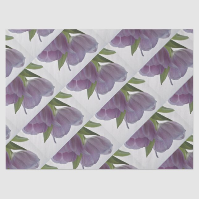 Zwei Tulips nach unten opt.2 Seidenpapier (Vorderseite)