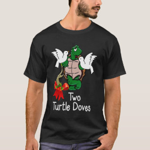 Zwei Turteltauben Zwölf Tage nach Weihnachten T-Shirt