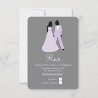 Zwei UAWG Wedding (Lilac und Grau)