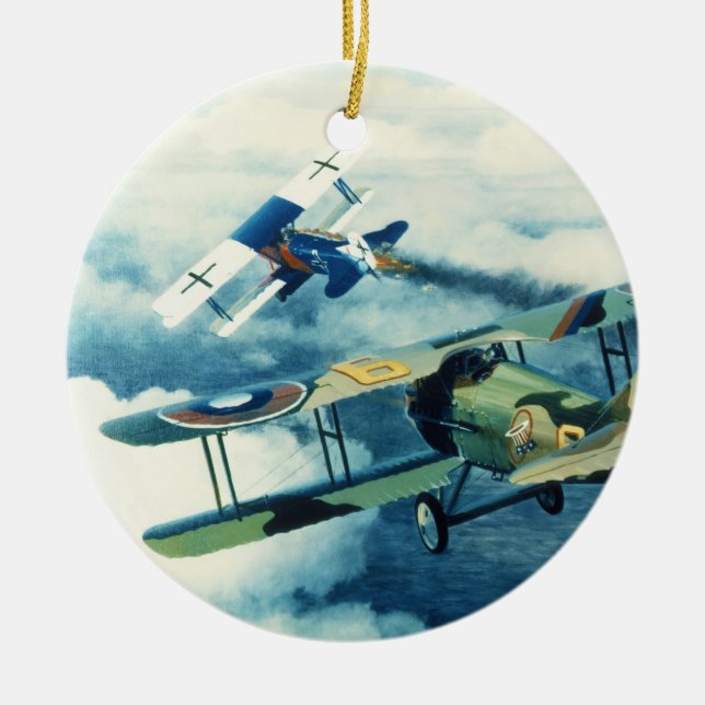 Zwei unten zum Ruhm durch William S. Phillips Keramik Ornament (Vorne)