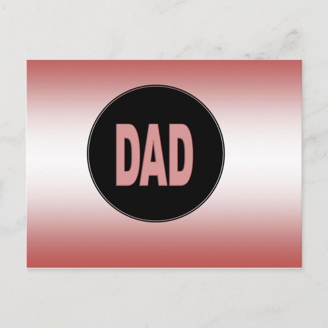 Zwei Vater Postkarte (Vorderseite)