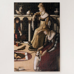 Zwei Venezianerinnen: Meisterwerk von Carpaccio Puzzle