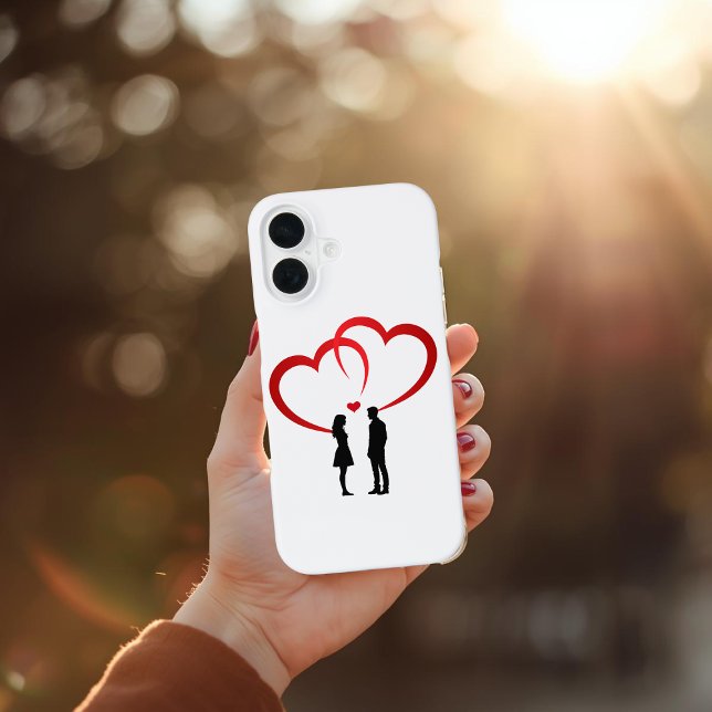 Zwei verliebte iPhone 16 Hülle (Von Creator hochgeladen)