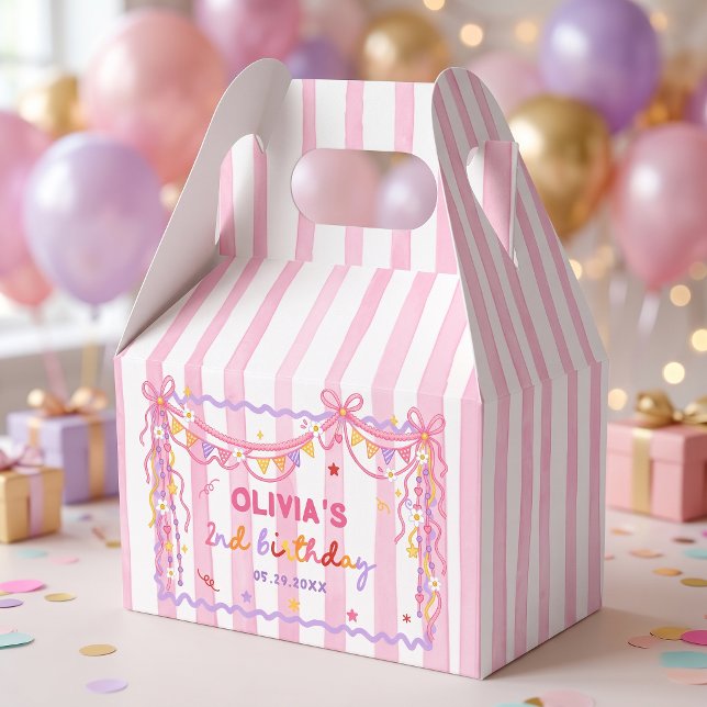 Zwei Viel Spaß Mädchen Geburtstagsgeschenkboxen Geschenkschachtel (Von Creator hochgeladen)
