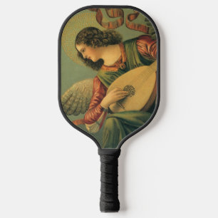 Zwei Vintage-Renaissance-Engel von Melozzo da Forl Pickleball Schläger