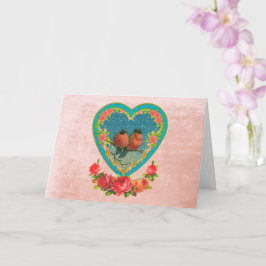 Zwei Vögel im Herzwald Karte