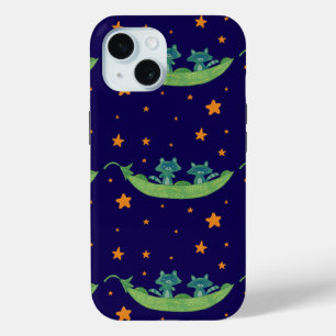 Zwei Waschbären in einer Erbsenschote   Whimsische Case-Mate iPhone Hülle