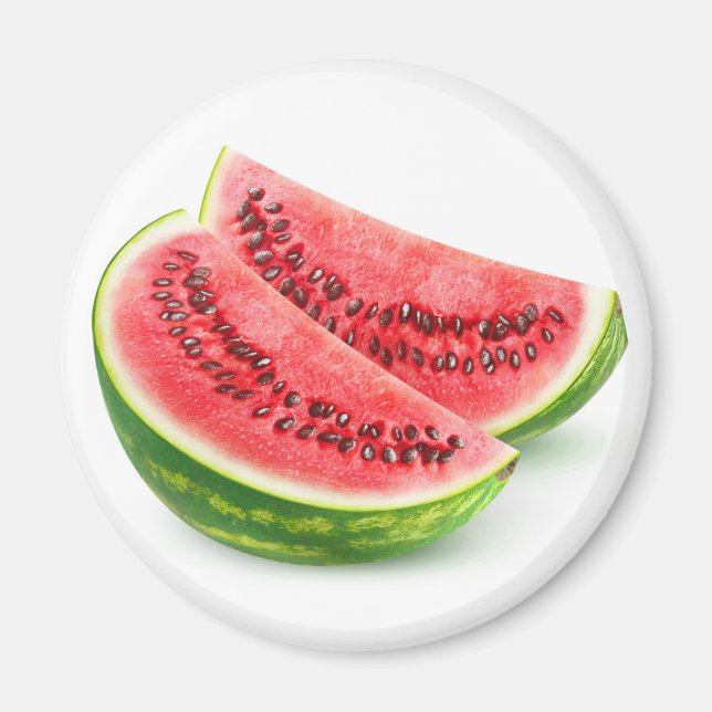 Zwei Wassermelonen Magnet (Vorne)