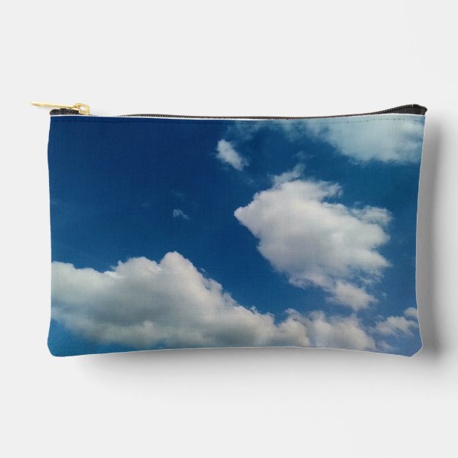 Zwei weiche Wolken Zubehörtasche (Vorderseite)