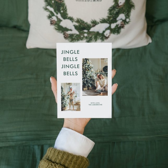 Zwei Weihnachts-Foto | Jingle Bells Jingle Bells (Von Creator hochgeladen)