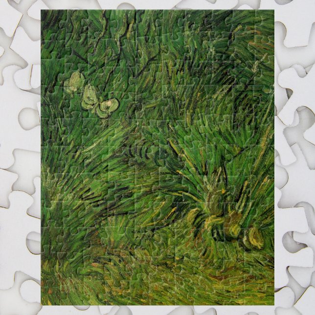 Zwei weiße Schmetterlinge von Vincent van Gogh Puzzle (Von Creator hochgeladen)