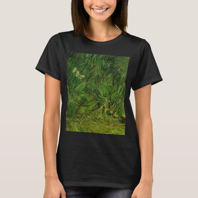 Zwei weiße Schmetterlinge von Vincent van Gogh T-Shirt (Vorderseite)