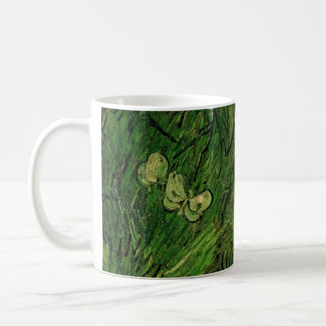 Zwei weiße Schmetterlinge von Vincent van Gogh Tasse (Links)