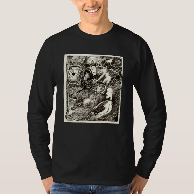 Zwei Welten, durch Brian Benson. T-Shirt (Vorderseite)