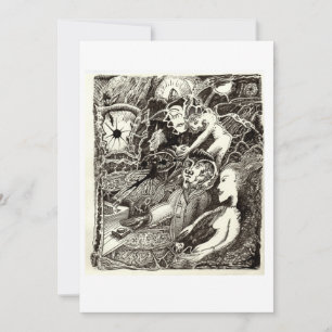 Zwei Welten, von Brian Benson Flat Card