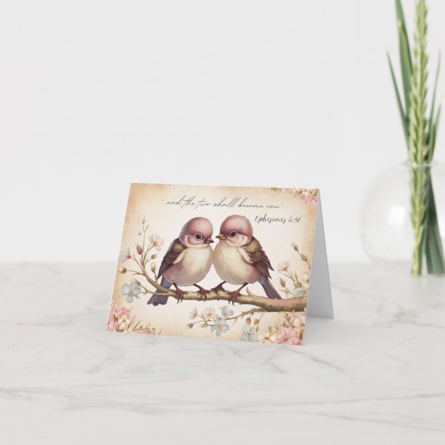 Zwei werden eins karte (Vorderseite)