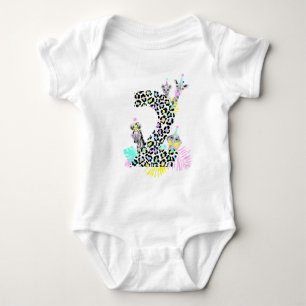 Zwei wilde Birthday-Bodysuit Baby Strampler