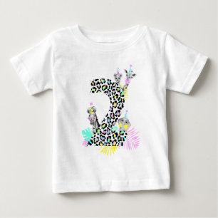 Zwei wilde Geburtstags-T - Shirt