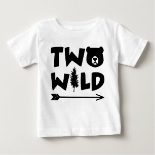 Zwei Wildschweine Baby T-shirt