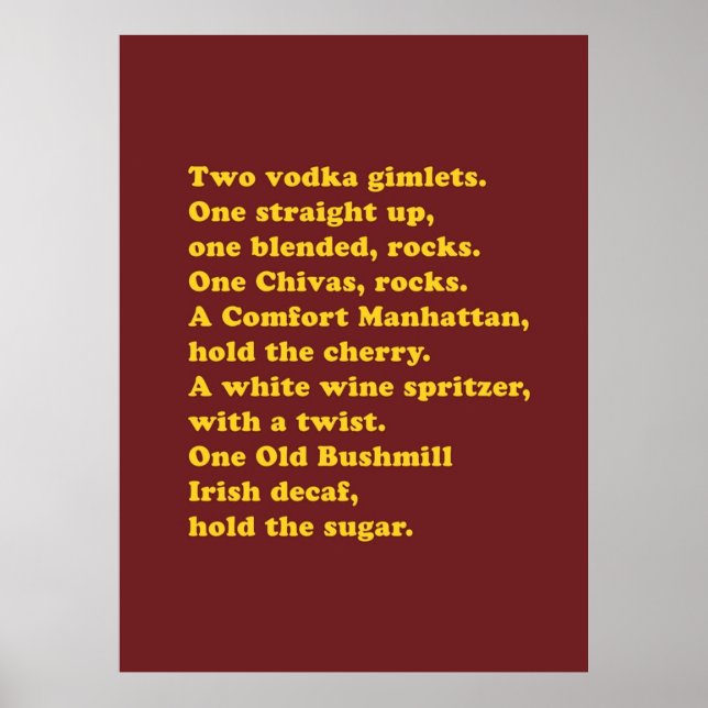 Zwei Wodka-Schmiede Poster (Vorne)