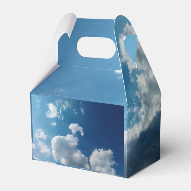 Zwei Wolken Geschenkschachtel (Vorderseite)