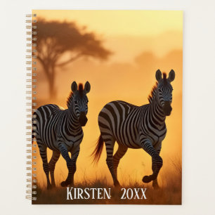Zwei Zebras Planer