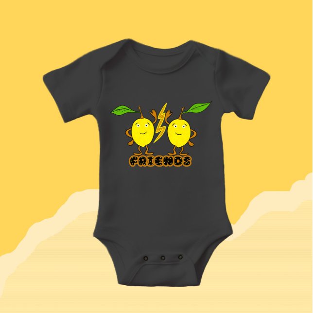 Zwei Zitronen Baby Strampler (Von Creator hochgeladen)