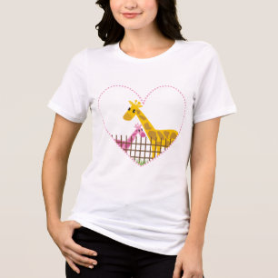 Zwei (zu) Niedliche Giraffen-T - Shirt