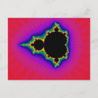 Zwei zu Power der vierzig Postkarte