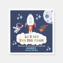 Zwei zum Mond Junge Weltraumrakete startet zum 2. 
