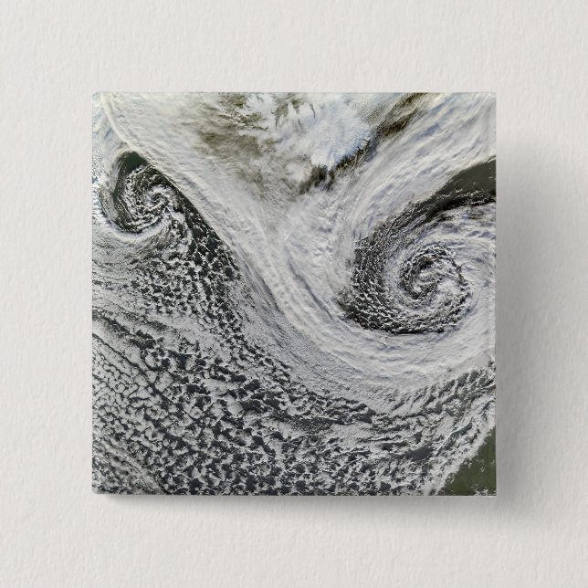 Zwei Zyklone bildeten sich im Tandem südlich von I Button (Vorderseite)