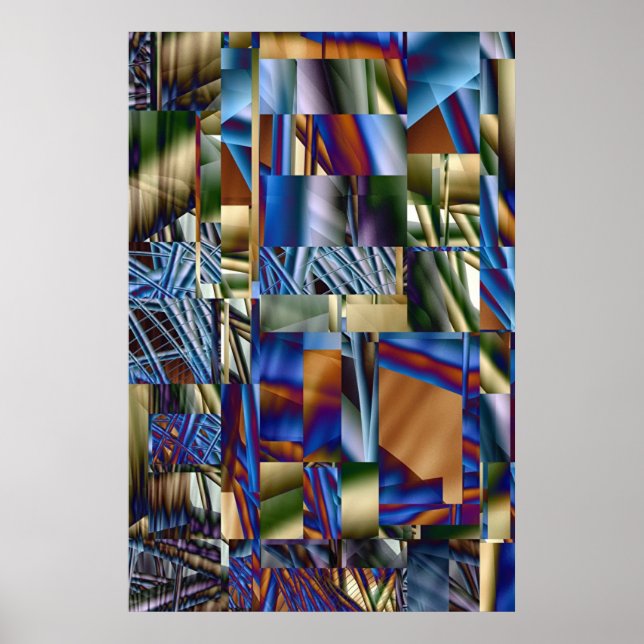 Zweidimensionales Universum II Poster (Vorne)