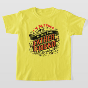 ZWEIFACH GESEGNET — EIN VATER & EIN FREUND T-Shirt