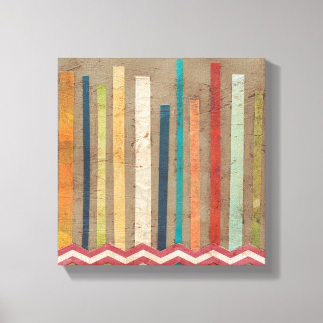 Zweifachzäune II Leinwanddruck (Vorderseite)