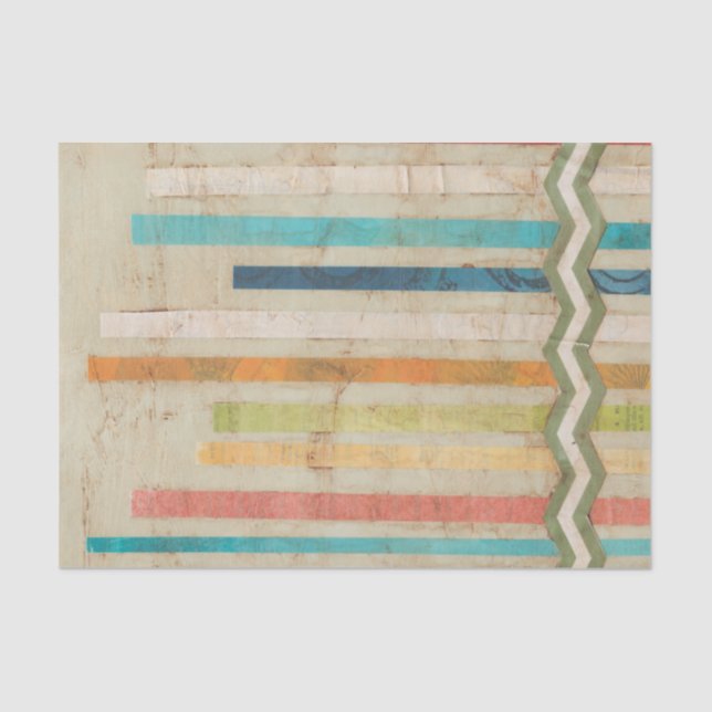 Zweifachzäune IV Seidenpapier (Vorderseite)