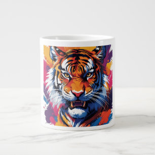 Zweifarben-Tasse, 0,44 l Jumbo-Tasse