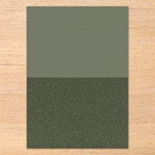 Zweifarbige Moosgrüne Acryl-Einladung – Anpassbar Acryleinladungen