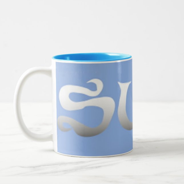 Zweifarbige Surf-Tasse Tasse (Links)