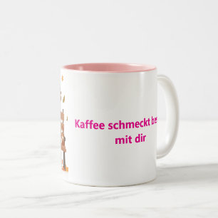  ZWEIFARBIGE TASSE