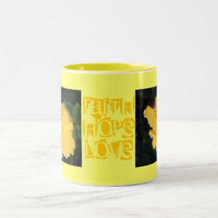  ZWEIFARBIGE TASSE