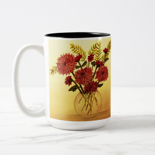 Zweifarbige Tasse (Links)