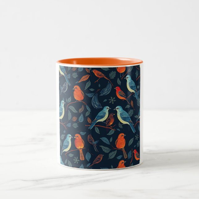 ZWEIFARBIGE TASSE (Mittel)