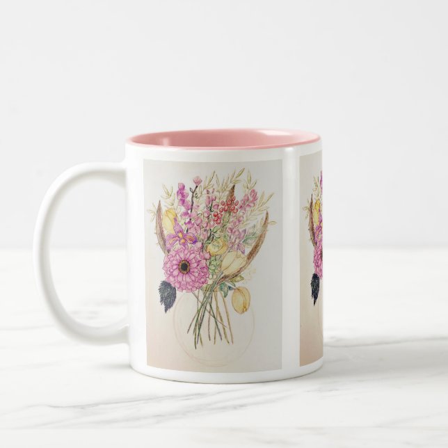 Zweifarbige Tasse (Links)