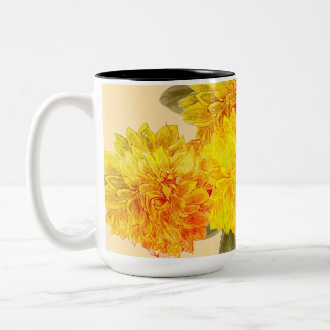 zweifarbige Tasse (Links)