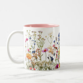 Zweifarbige Tasse 11 oz (rosa)